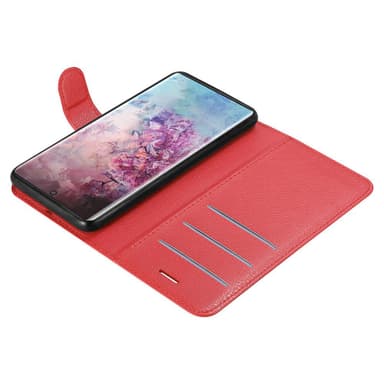Samsung Galaxy NOTE 10 PLUS Deksel Etui Case (rød)