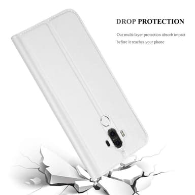Huawei MATE 9 lommebokdeksel etui (sølv)