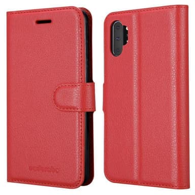 Samsung Galaxy NOTE 10 PLUS Deksel Etui Case (rød)