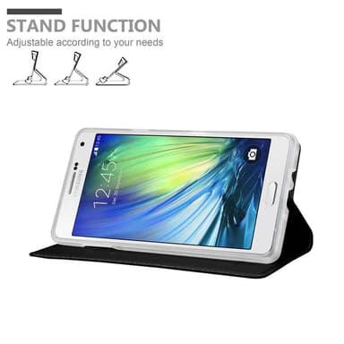 Samsung Galaxy A7 2015 lommebokdeksel etui (svart)