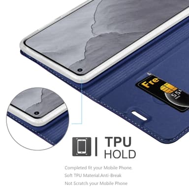Realme GT Master lommebokdeksel etui (blå)