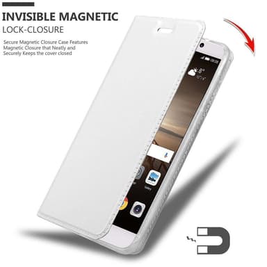 Huawei MATE 9 lommebokdeksel etui (sølv)