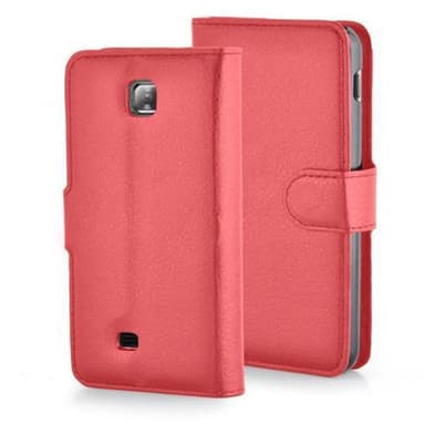LG OPTIMUS F5 / LUCID 2 Deksel Etui Case (rød)