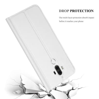 Huawei MATE 9 lommebokdeksel etui (sølv)