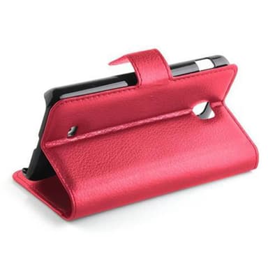 LG OPTIMUS F5 / LUCID 2 Deksel Etui Case (rød)