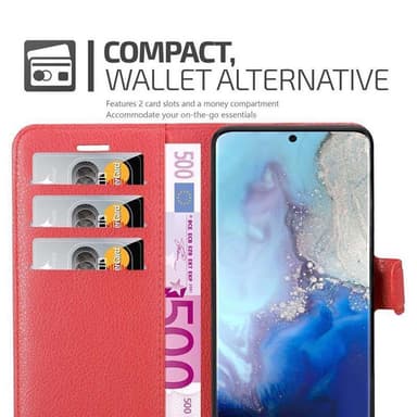 Samsung Galaxy S20 Deksel Etui Case (rød)
