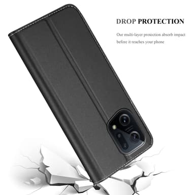 Oppo FIND X5 lommebokdeksel etui (svart)