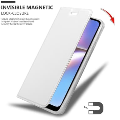 Samsung Galaxy A10s / M01s lommebokdeksel etui (sølv)