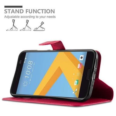 HTC ONE M10 Deksel Etui Case (rød)