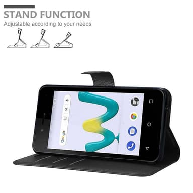 WIKO SUNNY 3 MINI Deksel Etui Case (svart)