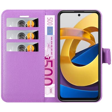 Xiaomi POCO M4 PRO 5G Deksel Etui Case (lilla)