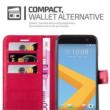 HTC ONE M10 Deksel Etui Case (rød)