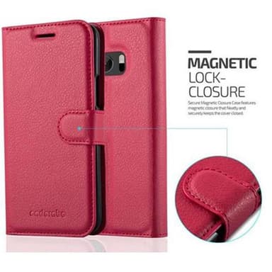 HTC ONE M10 Deksel Etui Case (rød)