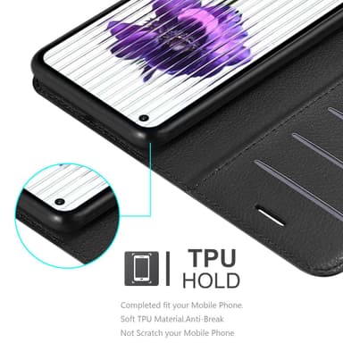 Nothing Phone (1) Deksel Etui Case (Svart)