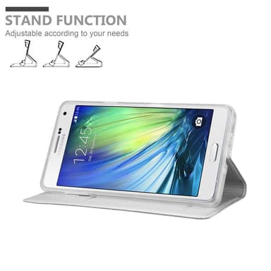 Samsung Galaxy A7 2015 lommebokdeksel etui (sølv)