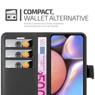 Samsung Galaxy A10s / M01s Deksel Etui Case (Svart)
