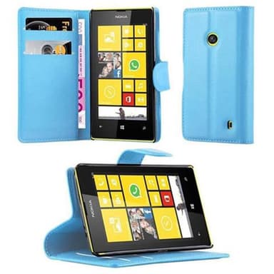 Nokia Lumia 520 / 521 Deksel Etui Case (blå)