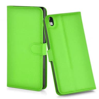 HTC Desire 816 Deksel Etui Case (grønn)