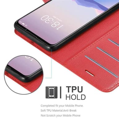 MEIZU 16Xs Deksel Etui Case (rød)
