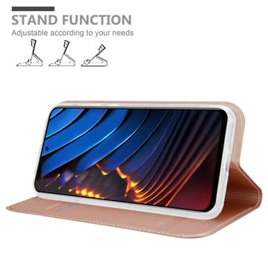 Xiaomi POCO X3 GT lommebokdeksel etui (rosa)