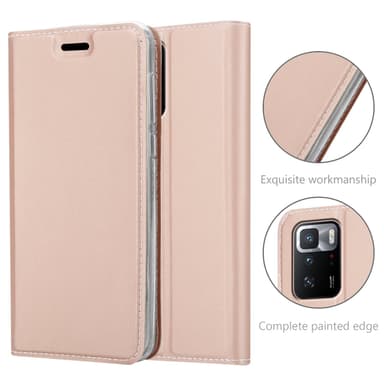 Xiaomi POCO X3 GT lommebokdeksel etui (rosa)