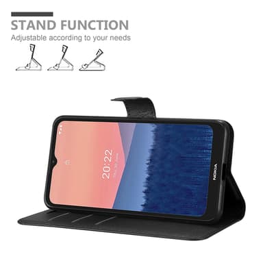 Nokia C21 Deksel Etui Case (svart)