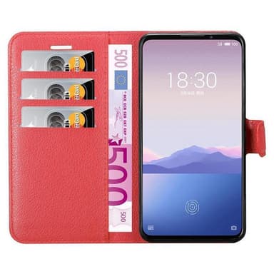 MEIZU 16Xs Deksel Etui Case (rød)