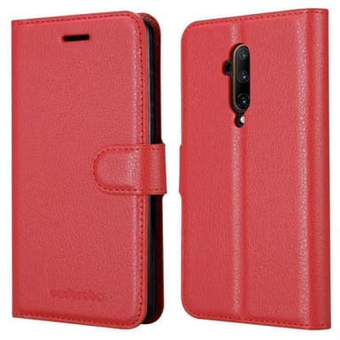 OnePlus 7T PRO Deksel Etui Case (rød)