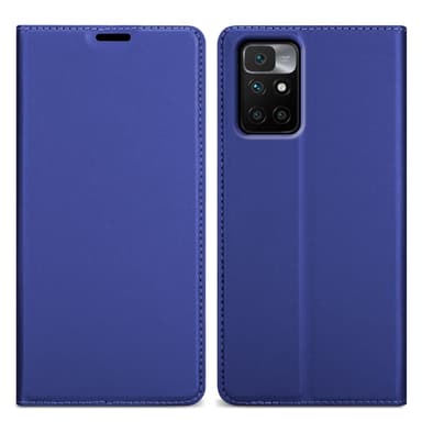 Xiaomi RedMi 10 lommebokdeksel etui (blå)