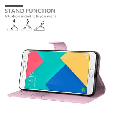 Samsung Galaxy A9 2016 Deksel Etui Case (rosa)