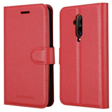 OnePlus 7T PRO Deksel Etui Case (rød)