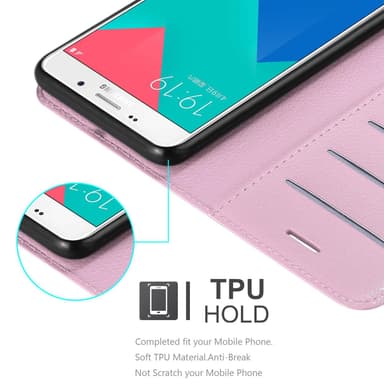 Samsung Galaxy A9 2016 Deksel Etui Case (rosa)