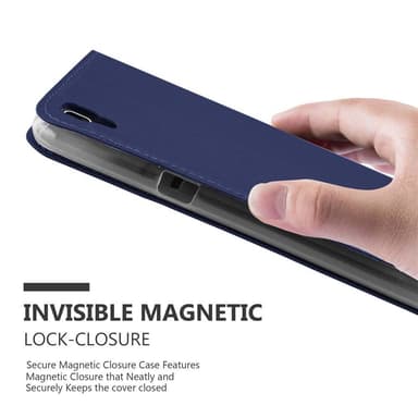 LG X POWER lommebokdeksel etui (blå)
