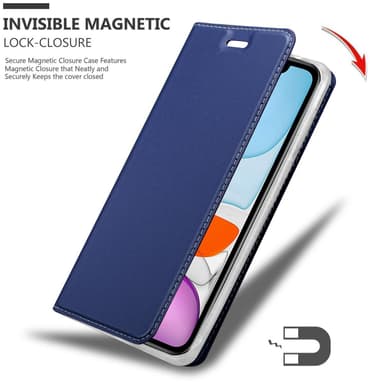 iPhone 11 lommebokdeksel etui (blå)