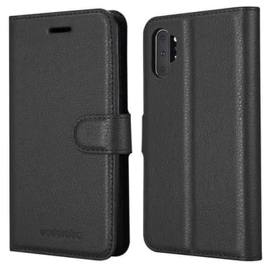 Samsung Galaxy NOTE 10 PLUS Deksel Etui Case (svart)
