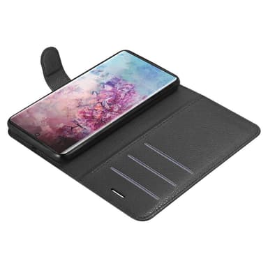 Samsung Galaxy NOTE 10 PLUS Deksel Etui Case (svart)