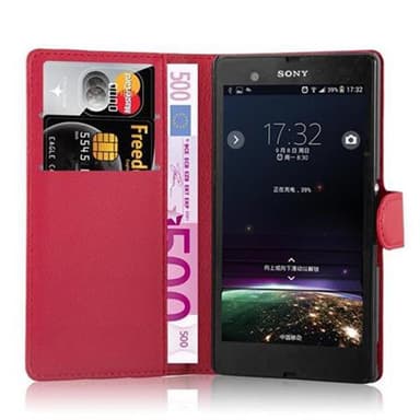 Sony Xperia Z Deksel Etui Case (rød)