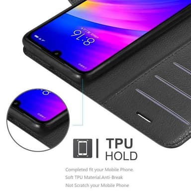 Xiaomi RedMi 7 Deksel Etui Case (svart)