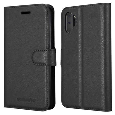 Samsung Galaxy NOTE 10 PLUS Deksel Etui Case (svart)