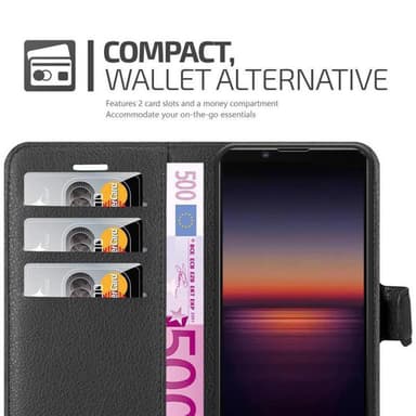 Sony Xperia 1 II Deksel Etui Case (svart)