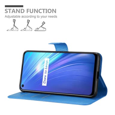 Realme 6 4G / 6s Deksel Etui Case (blå)