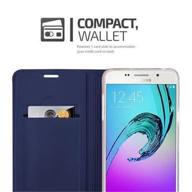Samsung Galaxy A5 2016 lommebokdeksel etui (blå)