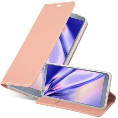 LG G6 lommebokdeksel etui (rosa)