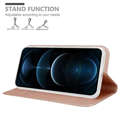 iPhone 12 / 12 PRO lommebokdeksel etui (rosa)