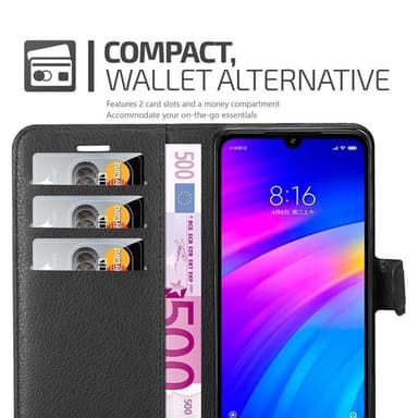 Xiaomi RedMi 7 Deksel Etui Case (svart)