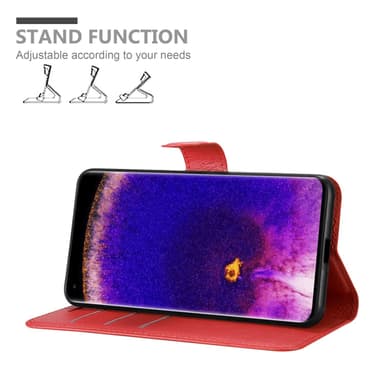 Oppo FIND X5 PRO Deksel Etui Case (rød)