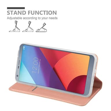 LG G6 lommebokdeksel etui (rosa)
