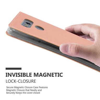 LG G6 lommebokdeksel etui (rosa)