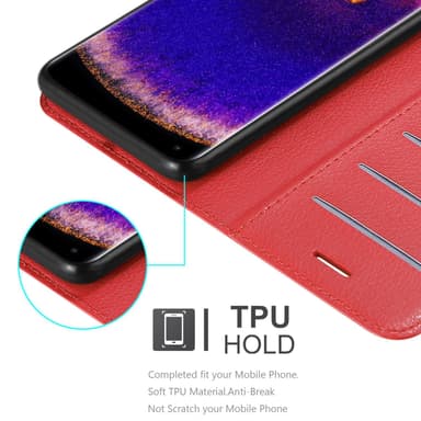 Oppo FIND X5 PRO Deksel Etui Case (rød)