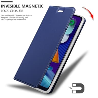 Samsung Galaxy A11 / M11 lommebokdeksel etui (blå)